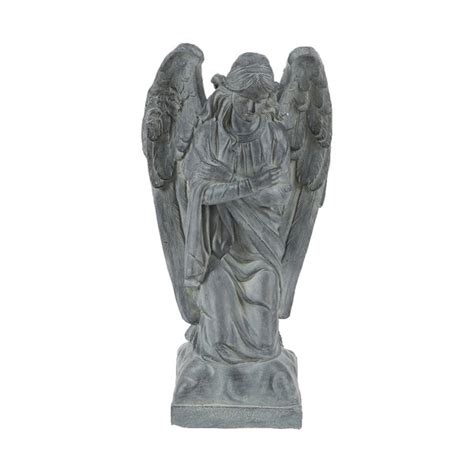 Trinx Kneeling Angel Garden Statue Wayfair