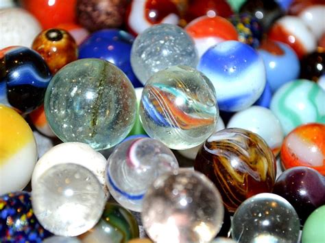 Nice Mix Of Antique Marbles Handmade And Machine Made Shop