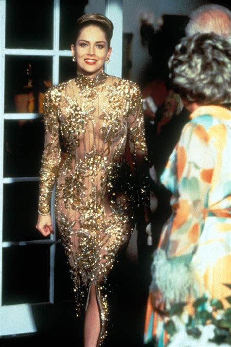 Quand sharon stone enflammait casino. Vogue's 20 Best On-Screen Party Dresses | Sharon stone ...