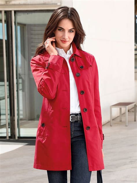 Women Model Brunette Red Coat Coats White Shirt Looking At Viewer Standing Hd Phone