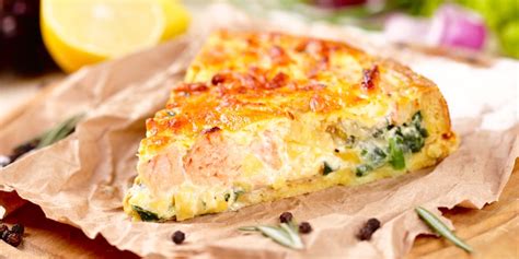 Recette Quiche au saumon fumé et ciboulette facile