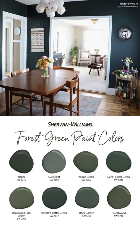 Forest Green Paint Colors Home Decor House Colors House Interior