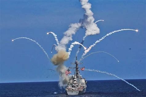 Heres What A Failed Missile Launch From A Us Navy Ship Looks Like