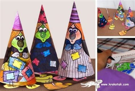 Papermau Halloween Special Easy To Build Witch Paper Doll For Kidsby