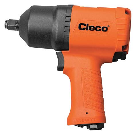Cleco Air Powered Impact Wrench 90 Psi 800 Ft Lb Fastening Torque