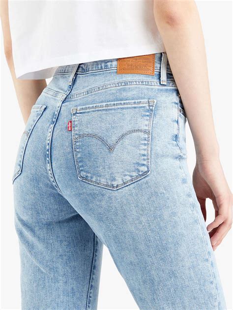 Levis 724 High Rise Straight Jeans Spill The Tea At John Lewis And Partners