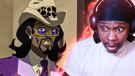 A Pimp Named Slickback The Boondocks Episode 3 Reaction Youtube