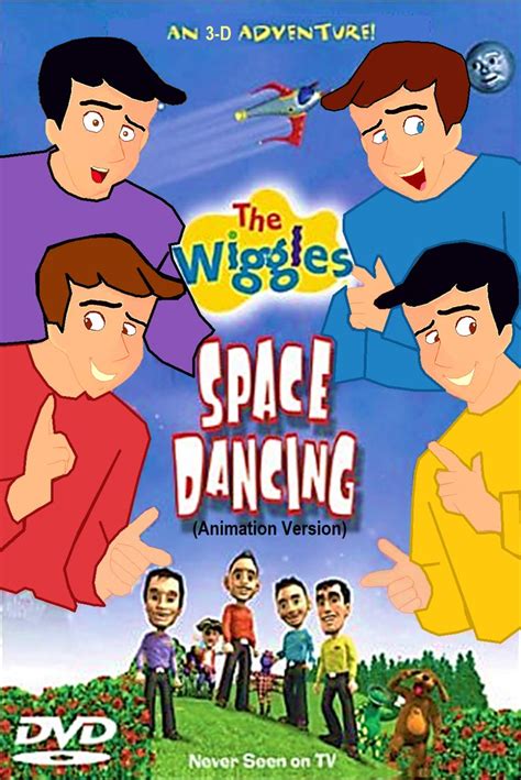 I Turn The Human Wiggles Into The Animated Wiggles In The Cover Of The