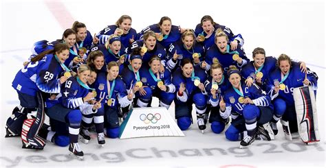 Us Womens Olympic Hockey Team Wins Best Game Tsj101 Sports