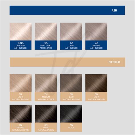 Important Concept 27 Ash Brown Hair Color Chart Wella