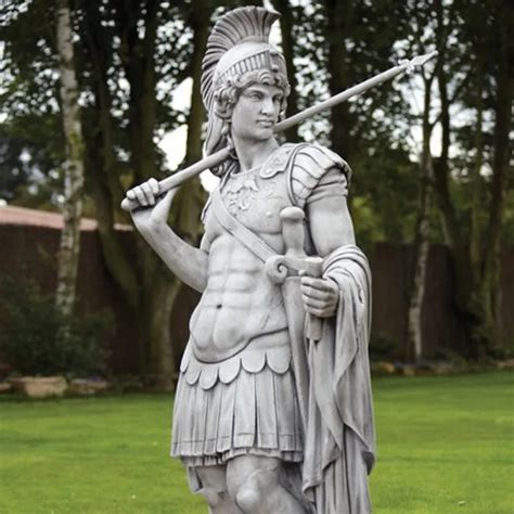Life Size Marble Roman Soldier Statue Garden Stone Man Sculpture Buy