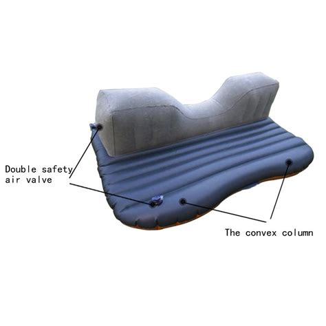 New Car Back Seat Sex Self Drive Travel Air Mattress Rest Inflatable