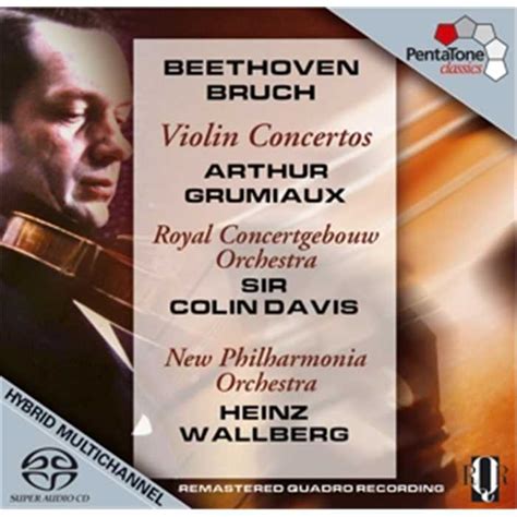 Visé Musique Sacd Violin Concertos Beethoven Bruch