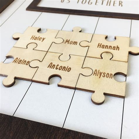 Personalized Mom You Are The Piece That Holds Us Together 1 20 Puzzles