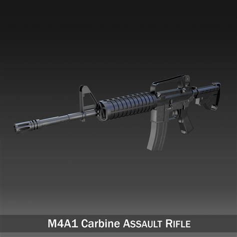 Colt M4a1 Carbine Assault Rifle C4d