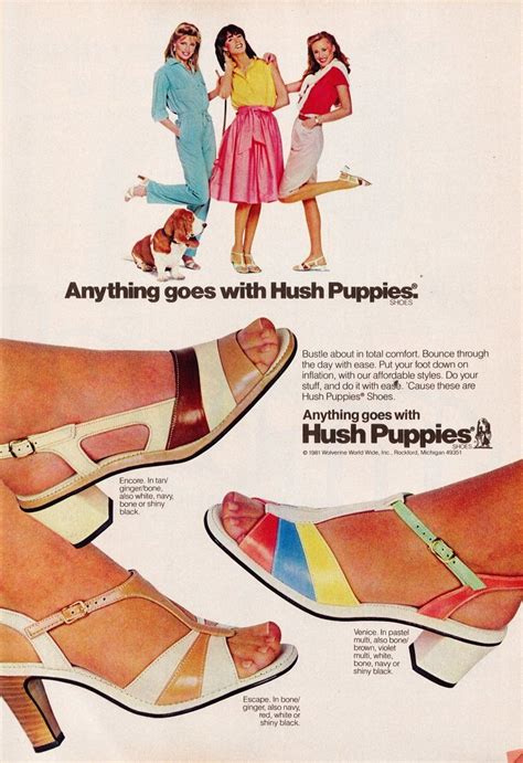 Hush Puppies And Amphetamines Adverts Of ’81