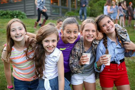 Smiling Set The Tone Rockbrook Summer Camp For Girls