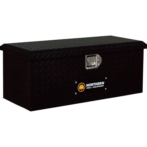 Northern Tool Equipment Atv Lockable Storage Box — 30in Matte Black