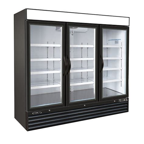 Glass Door Commercial Freezer For Sale Upright Display
