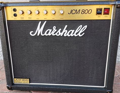 Marshall Jcm 800 Lead Series Model 4010 50 Watt Master Volume Reverb