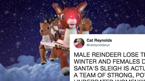 This Theory About Santa S Reindeer All Being Women Actually Makes A Lot Of Sense