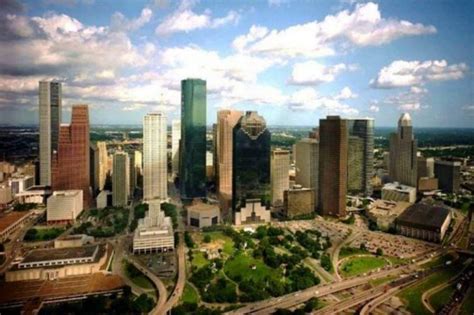 Houston Estados Unidos Houston Skyline Places Places To Go