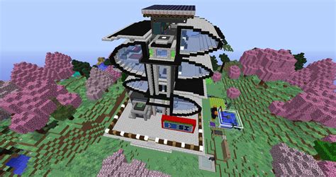 Modded Minecraft Base Schematic