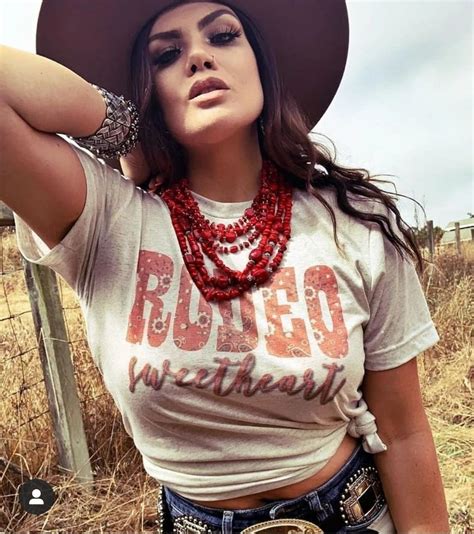 Rodeo Sweetheart Tee Baha Ranch Western Wear In 2020 Cute Country