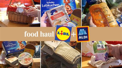 Lidl Aldi FOOD HAUL és dm szépségápolási és háztartási termékek