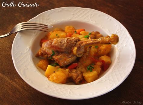 Sala de conciertos relacionados con. Gallo de Casa Guisado (Pollo de Corral) - Recetas de una ...