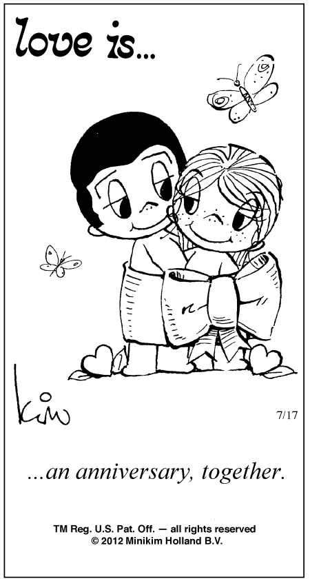 Love Is Kim Casali Love Is Comic Strip By Kim Casali July 17