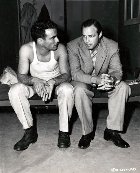 Montgomery Clift And Marlon Brando Marlon Brando Photo 32299529