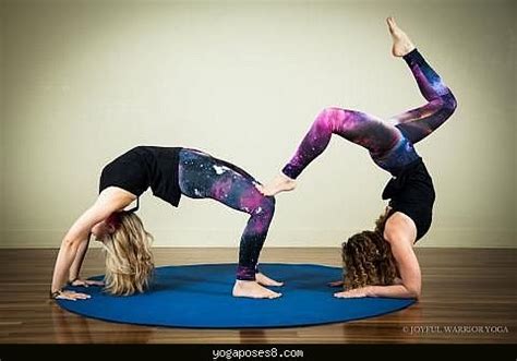 Yoga poses are meant to unite the mind, body, and spirit. Easy 2 person yoga poses - YogaPoses8.com