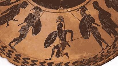 Greek Vases Ancient Mythology Battles Vase Hyperallergic
