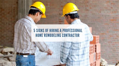 5 Benefits Of Hiring A Professional Home Remodeling Contractor Dream