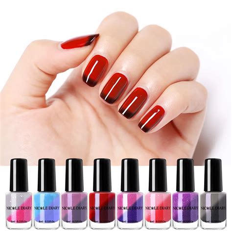 Nicole Diary 6ml Peel Off Temperature Color Changing Nail Polish