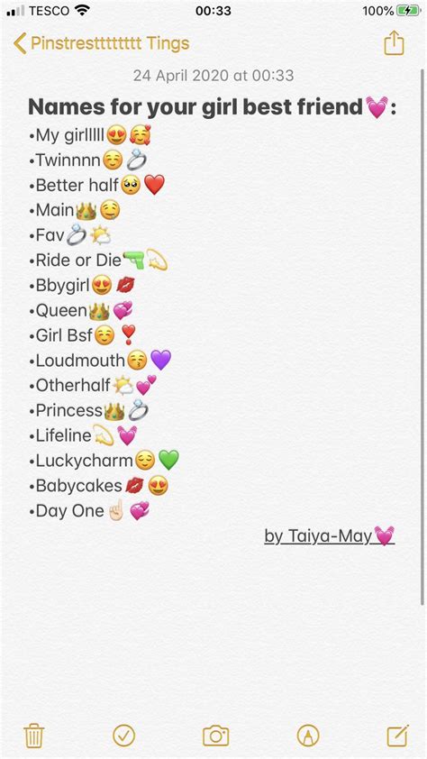 You can even take him to the park and get some sunbathing. Names for a Girl Bestfriend💞💫🌤 in 2020 | Cute names for ...