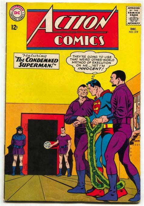 Action Comics 319 1964 SUPERMAN DC Silver Age VG Comic Books