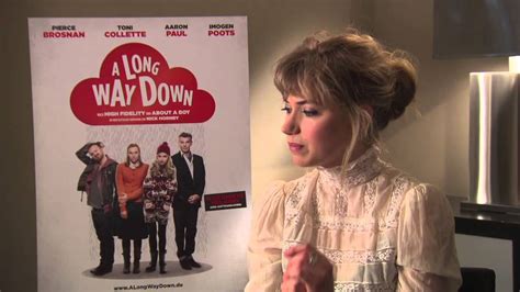 Interview With Imogen Poots For A Long Way Down Youtube