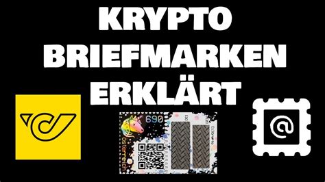 Krypto Briefmarke Cryptostamps erklärt - YouTube