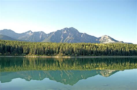 Patricia Lake Jasper National Park Photograph By Liz Whitaker Fine