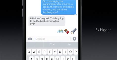Messages App Updated In Ios 10 With New Emoji Features Bubble Effects