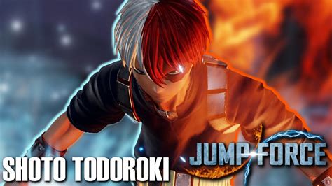 Gameplay De Todoroki De My Hero Academia Jump Force Youtube