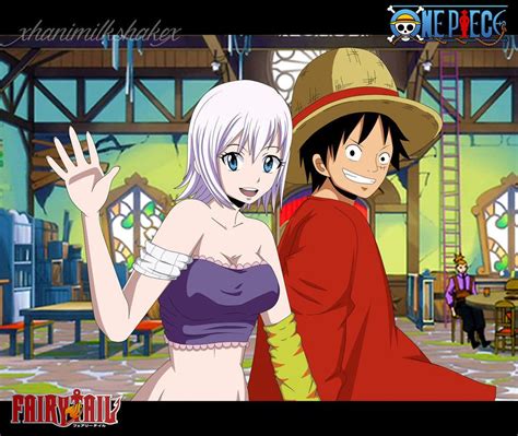 One Piece One Piece X Fairy Tail Crossover Luffy X Lisanna Bleach