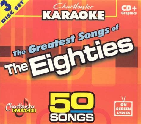 best buy chartbuster karaoke greatest songs of the eighties [cd]