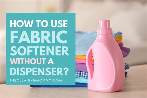 Can I Put Fabric Softener In The Bleach Dispenser