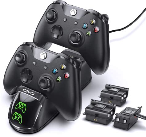 Charger For Xbox Onesxelite Controller With 3 Pakcs 1200 Mah