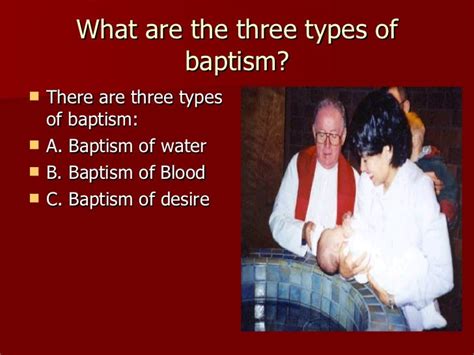 The Sacrament Of Baptism