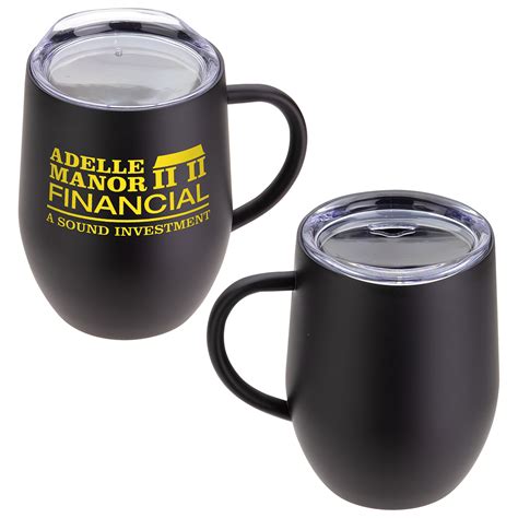 calibre 12 oz vacuum insulated ceramic inside coated coffee mug dtm cl19 bigpromotions