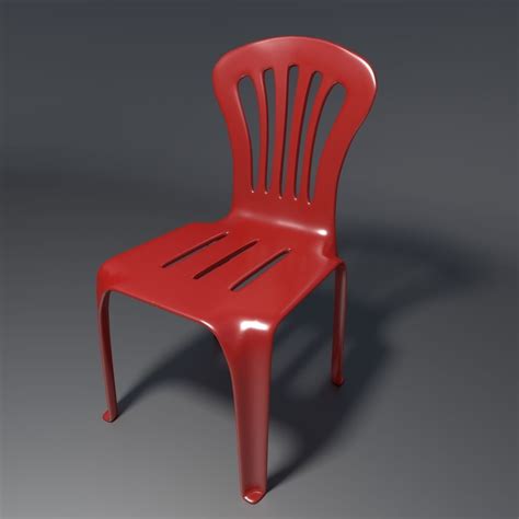 Plastic Chairs Collection 1 3D Model BLEND | CGTrader.com